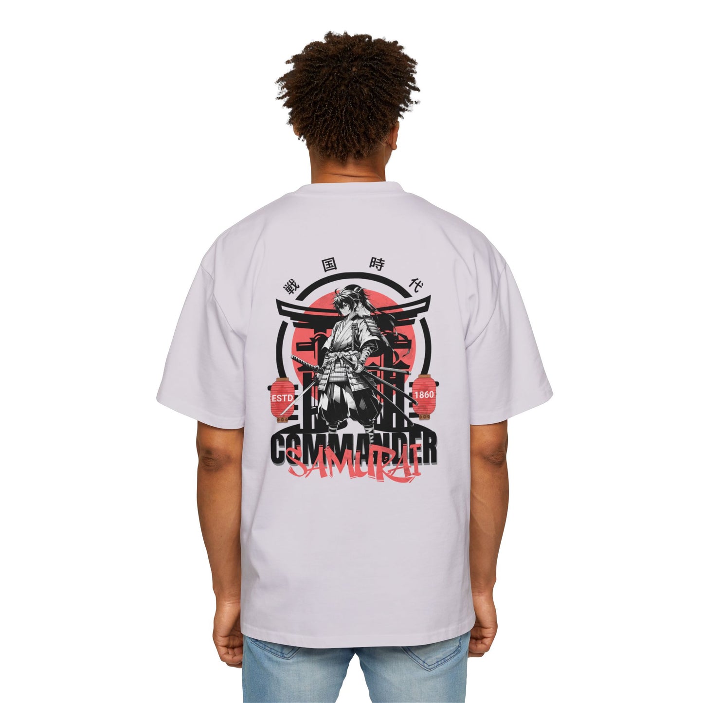 Heavy/Baggy Tee - Samurai Commander
