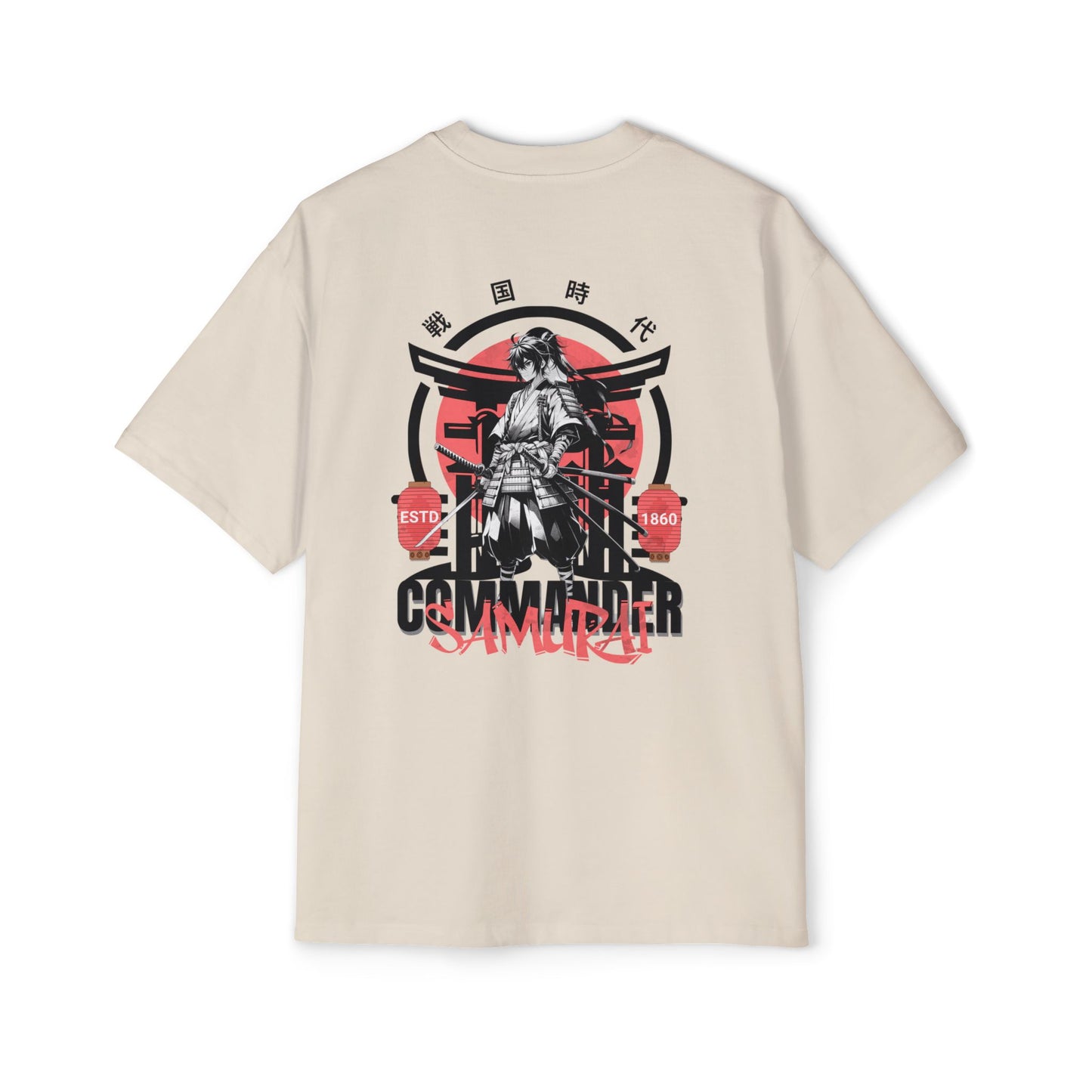 Heavy/Baggy Tee - Samurai Commander
