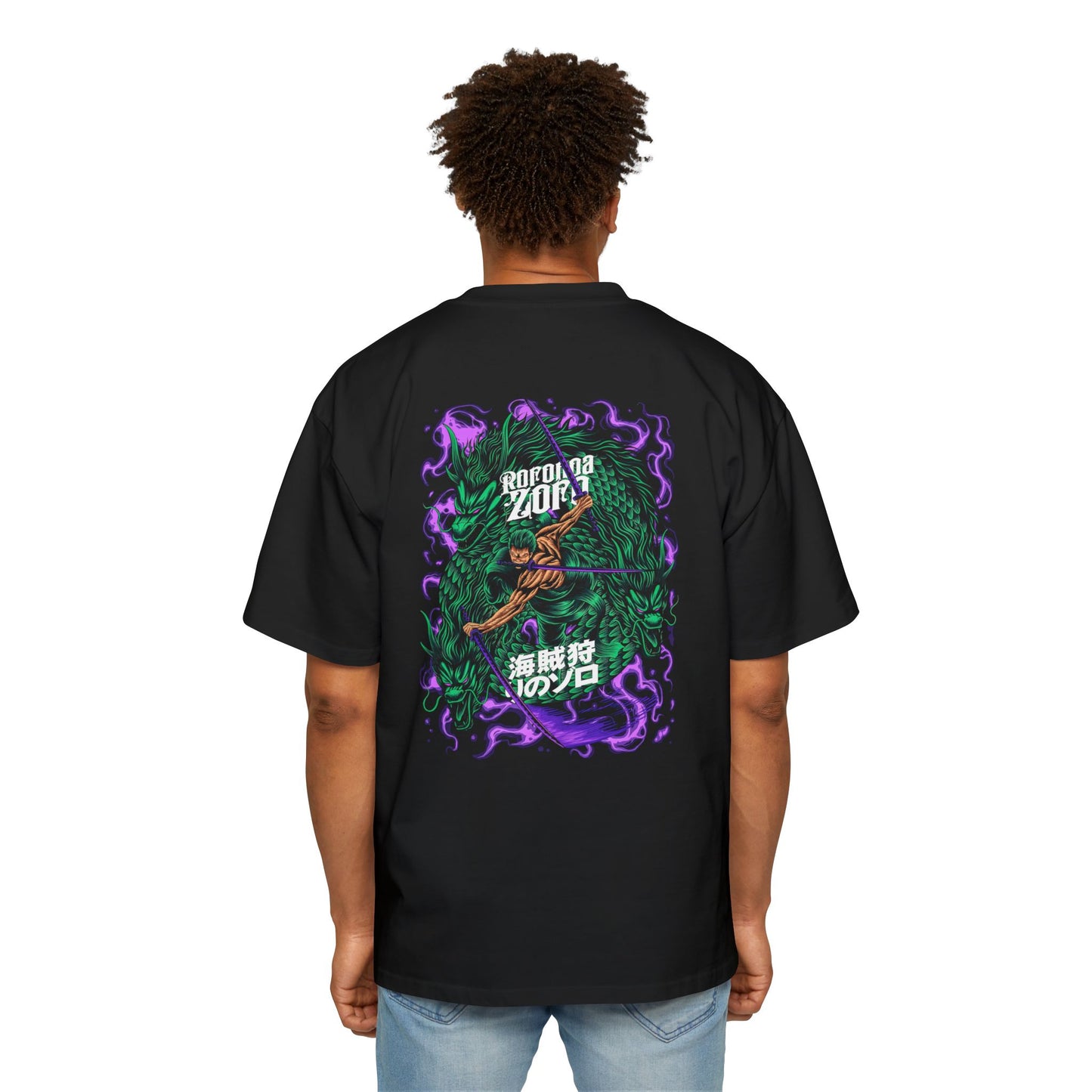 Heavy/Baggy Tee - MossHead Zoro