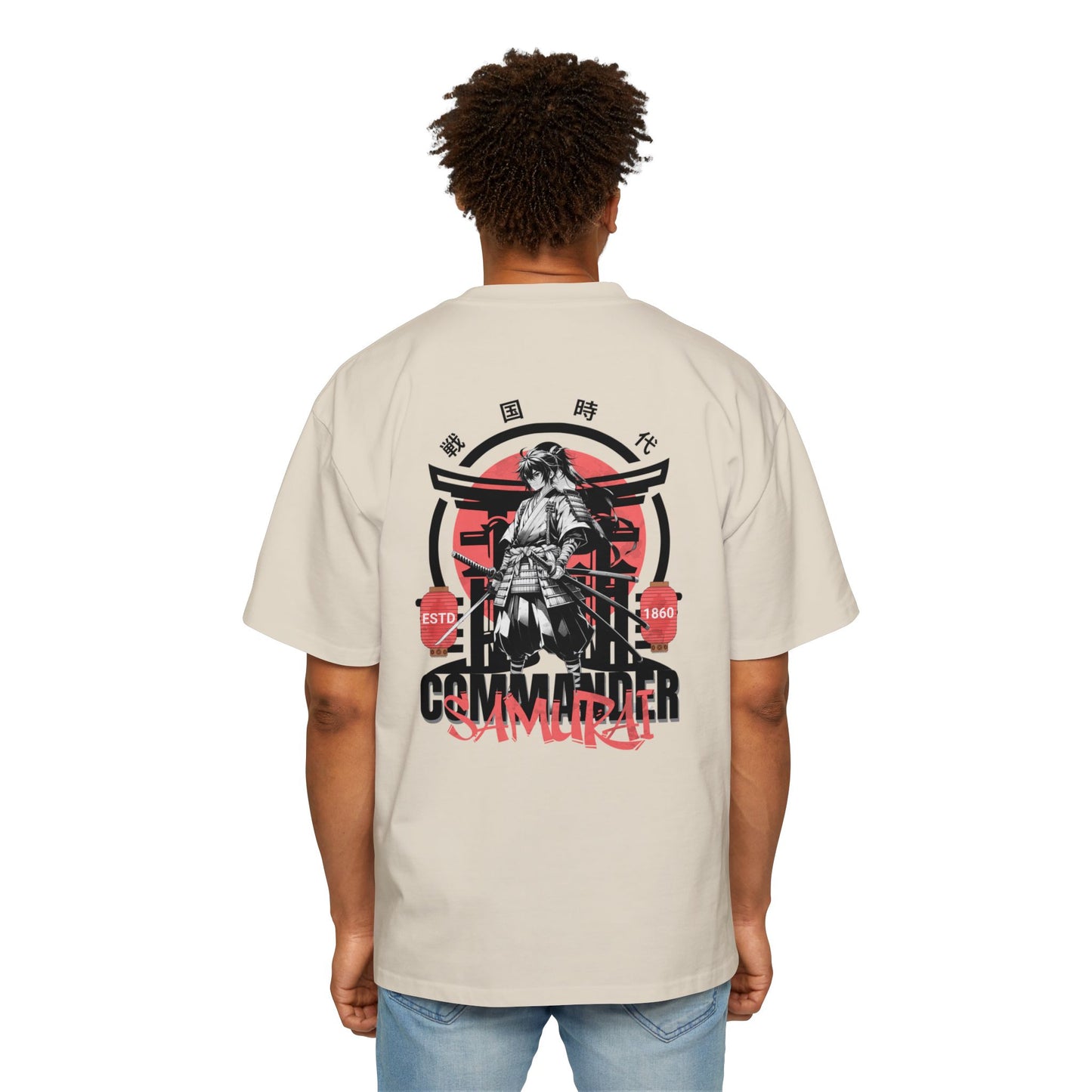 Heavy/Baggy Tee - Samurai Commander