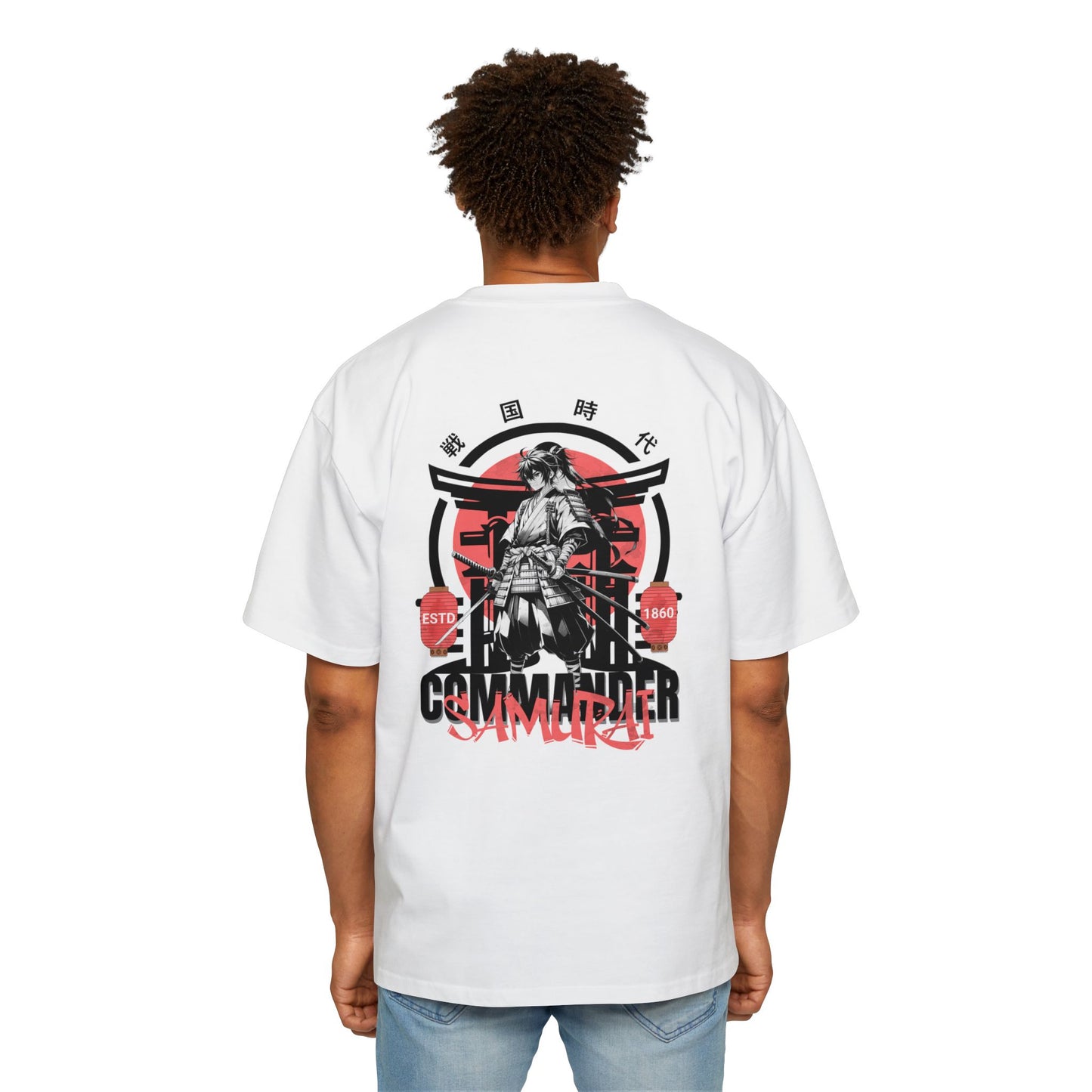 Heavy/Baggy Tee - Samurai Commander